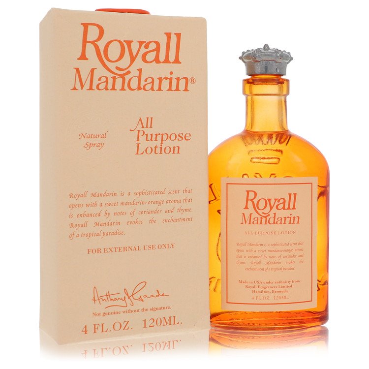 Royall Mandarin by Royall Fragrances All Purpose Lotion / Cologne 4 oz Royall Mandarin by Royall Fragrances All Purpose Lotion / Cologne 4 oz